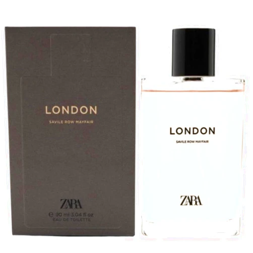 Zara London Savile Row Mayfair Cologne for Men EDT Eau De Toilette 90 ML (3.04 FL OZ)