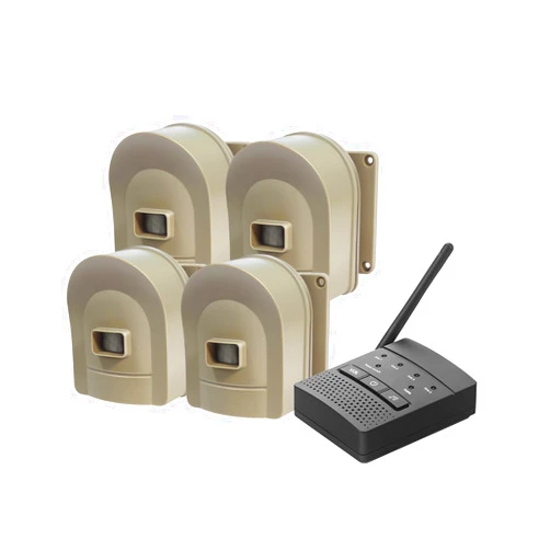 HOSMART 1/2 Mile Hosmart Driveway Alarm Wireless Sensor System & Driveway Sensor Alert System Weatherproof Security Outdoor Motion Sensor & Detector Visit The H HOSMART Store