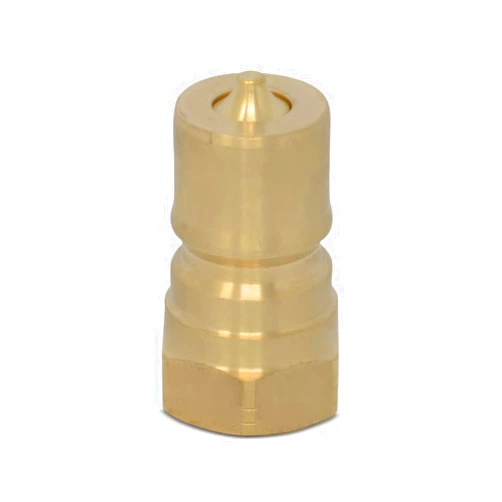 Summit Hydraulics 3/8″ NPT ISO 7241-B Brass Quick Disconnect Hydraulic Male Coupler