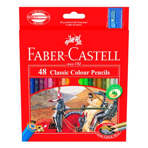 Faber-Castell Faber Castell Premium Color Pencils, 48 Colors