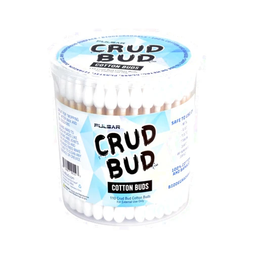 Crud Bud 6 Pack Crud Bud Dual Tip Cotton Buds 110PC Tub