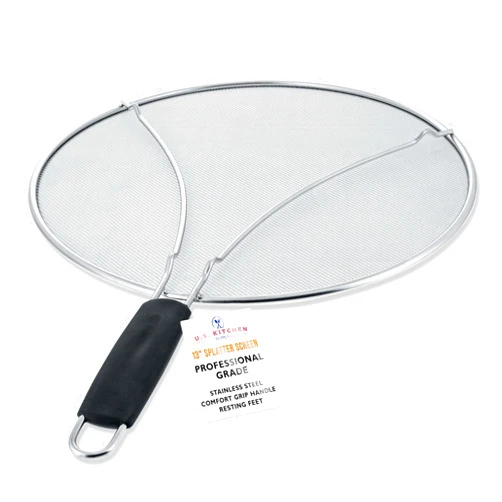 U.S. Kitchen Supply Stainless Steel Splatter Guard 13