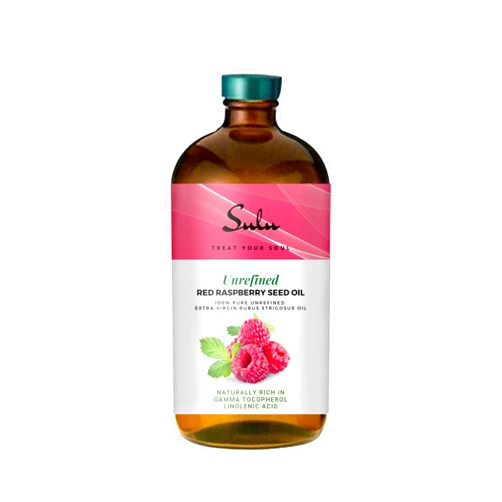 SULU ORGANICS 100% Pure Organic Extra Virgin Red Raspberry Seed Oil (2 oz)