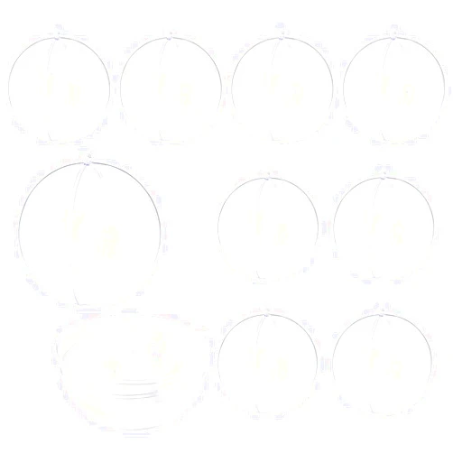NEERIX Clear Plastic Acrylic Fillable Ball Ornament 12 cm, Christmas Ornaments Ball Pack of 10, for New Years Wedding Home Decor Gift Storage