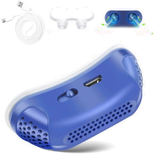 Pritt Anti Snoring Devices,Double Vortex Anti Snoring Device,Effective Snoring Prevention,Snoring Solution for Men and Women, Adjustable and Breathable,Up to 9 Hours,Suitable for All Nose Shapes