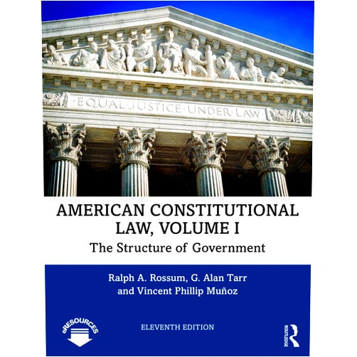 By Ralph Rossum (Author), G. Alan Tarr (Author), Vincent Phillip Munoz (Author) & 0 more American Constitutional Law, Volume I