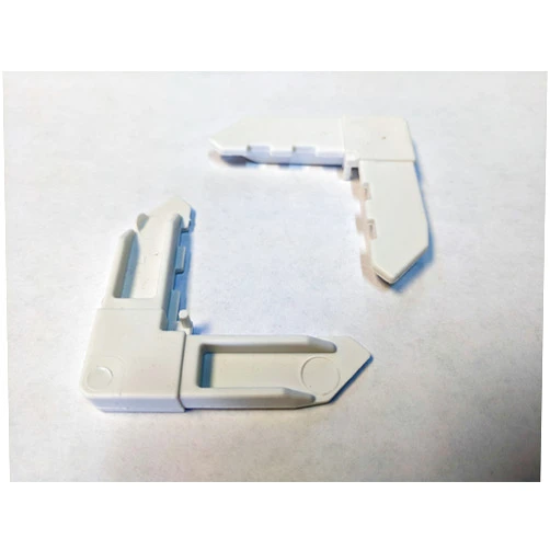 Hurst Glass and Screen White External Screen Frame Corners (24 Pack)