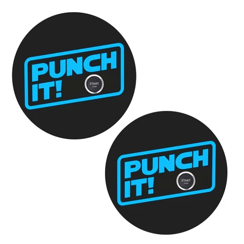 MATCHAIDEN7 Car Cup Holder Coasters: Personalized Car Absorbent Coaster for Drinks, Removable Automotive Cup Holders for Most Car Interior(2 Pack) (Pattern 3)