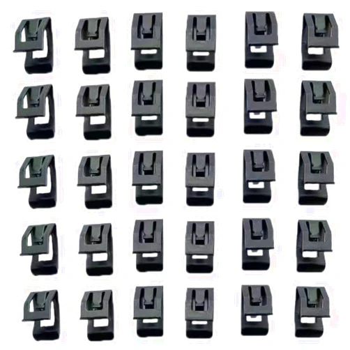 Xialukeparts 30PCS Universal Auto Car Front Console Dash Dashboard Trim Clip Metal Console Trim Retainer Clips for Sahara JK Ford Mazda Audi Toyota