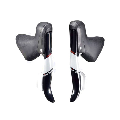 microSHIFT | Centos Drop Bar Shift Lever Set| 2 x 11-Speed |Shimano Compatible