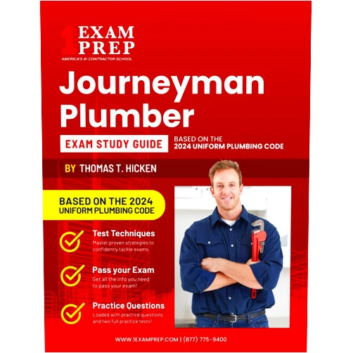 Thomas Thomas 2025 Journeyman Plumber Exam Study Guide: Based on the 2024 Uniform Plumbing Code: Contractor Exam Preparation & Practice Exams