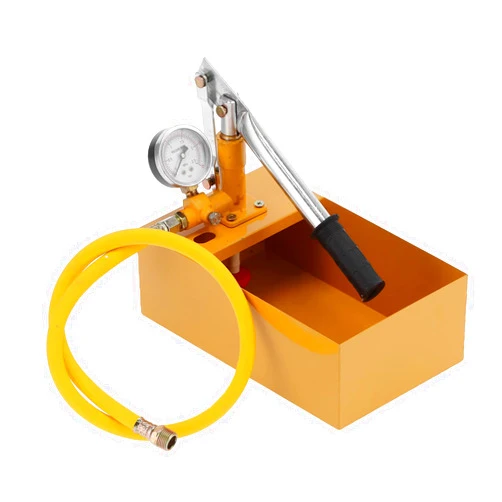 Folanda 362 PSI Pressure Test Pump, Hydraulic Manual Water Pressure Tester Kit, Hydraulic Pump with Gauge, 25KG Hydrostatic Test Pump for Pipeline, Hydraulic Pressure Test Kit