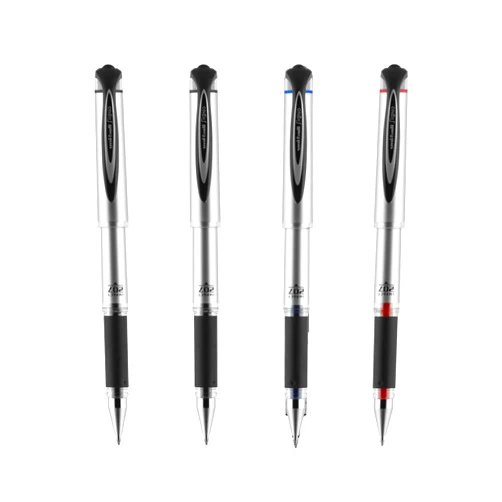 Uni-ball Uniball Signo 207 Impact Stick Gel Pen, 4 Assorted Pens, 1.0mm Bold Point Gel Pens