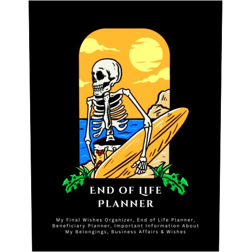 Lorena Orlanda End of Life Planner: Affairs and Last Wishes Organizer to Make Life Easier for Those You Leave Behind, Peace of Mind Journal, 120 Pages Large Size 8.5 x 11 inches