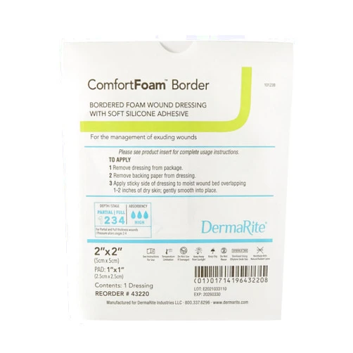 Dermarite Industries Comfort Foam Border, 2