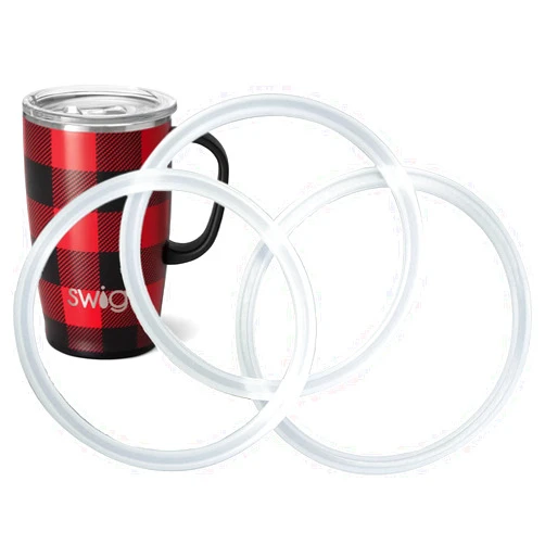 LastyBands Replacement Lid Seals for Swig 18 Ounce Beverage Tumbler