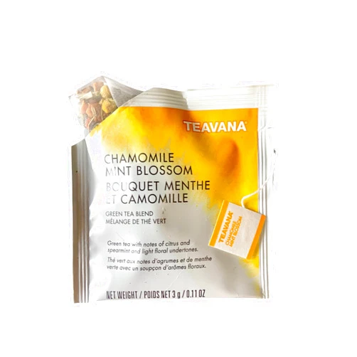 TEAVANA Starbucks Chamomile Mint Blossom Herbal Tea Sachets, 24 Count