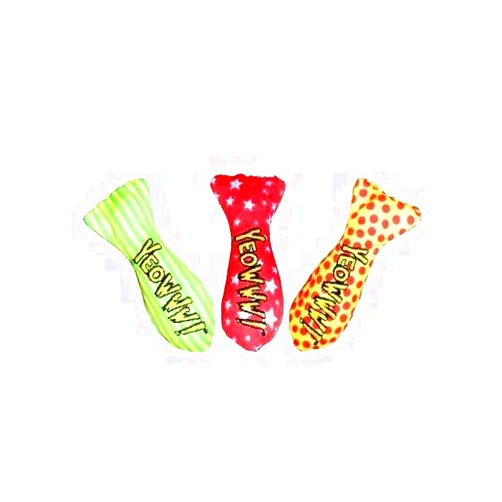 YEOWWW! 3X Yeowww 100% Organic Catnip Stinkies Sardines