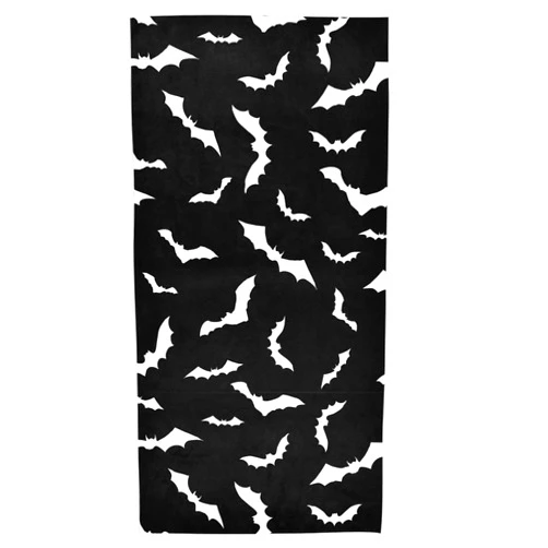Wamika Black Bats Hand Bath Towel Shower Towels Set Happy Halloween Witch Pumpkin Spooky Boo Kitchen Hanging Gym Fingertip Bathroom Towel Highly Absorbent