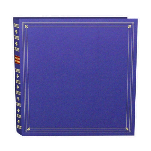 Pioneer Photo Albums MP-300/BB 300-Pocket Post Bound Leatherette Cover Photo Album for 3.5 by 5.25-Inch Prints, Bay Blue