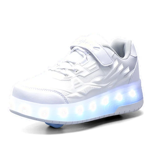 Pairobin Kids Roller Skates - Roller Skate Shoes - Sneakers 2-in-1 Roller Shoes Suitable for Outdoor Sports Start The Adventure and Freedom Journey and Enjoy The Fun of Childhood
