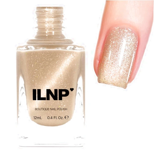 ILNP Cosmetics, Inc. ILNP Cashmere - Cashmere Beige Magnetic Holographic Nail Polish