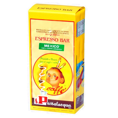 CAFFÈ PASSALACQUA Coffee - MEKICO Whole Beans - 1Kgr / 35.27oz