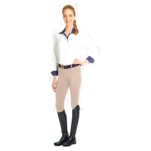Ovation Ladies AeroWick Silicone Full Seat Tight (Neutral Beige, Large)
