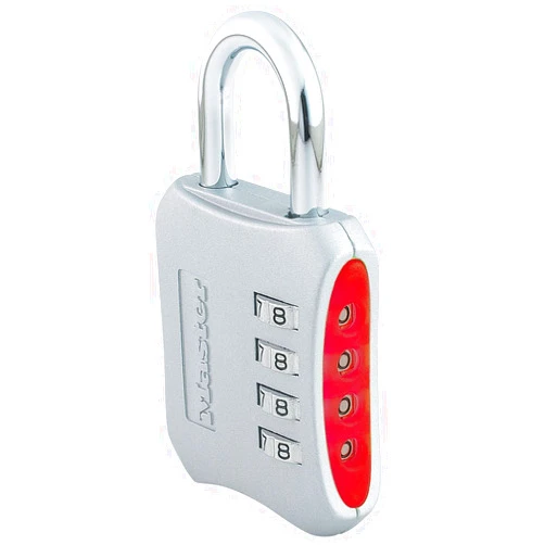 Master Lock 653D Set-Your-Own-Combination Padlock, Color May Vary, 2 Inch (Pack of 4)