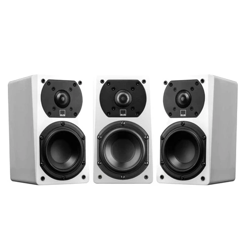 SVS Prime Satellite Speakers (3-Pack) (Piano Gloss White)