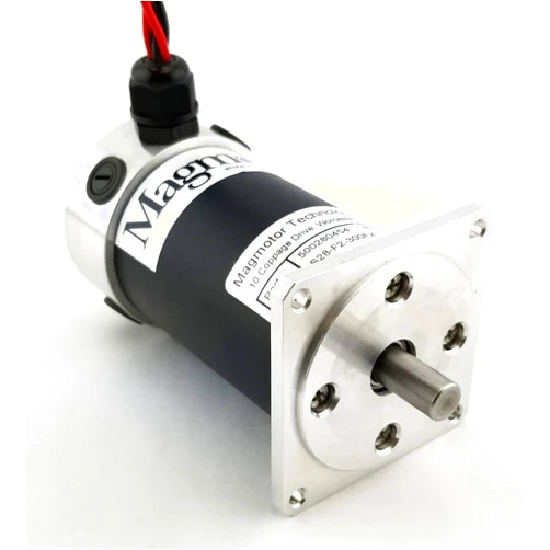 Magmotor Brushed Motor - Magmotor, S28-F2-300FX, 500280454, 24 VDC, 2100 RPM, Brushed DC Motor, DC Electric Motor
