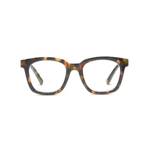 Peepers by PeeperSpecs Women's to The Max Square Blue Light Blocking Reading Glasses