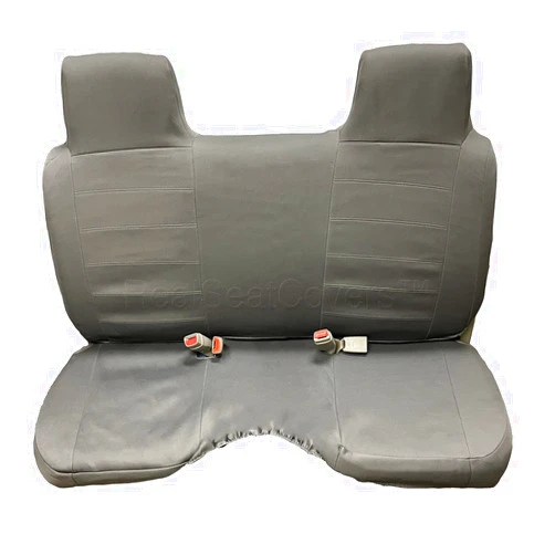 RealSeatCovers Made to fit 1985-1995 Toyota Pickup Front Bench Seat with Molded Headrest 100% Waterproof Neoprene Exact Fit (Dark Gray)