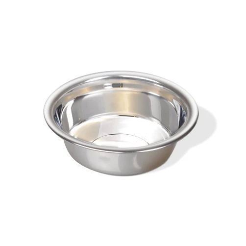 Van Ness 64-Ounce Lightweight Dish, Large, Stainless Steel