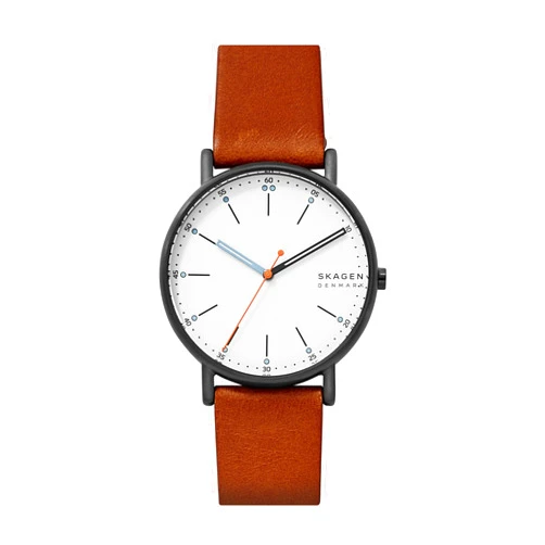 Skagen Signatur Minimalist Men's Watch with Stainless Steel Bracelet, Mesh or Leather Band