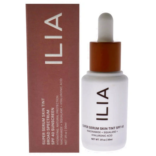 ILIA Super Serum Skin Tint Foundation SPF 40 - ST14 Dominica by ILIA Beauty for Women - 1 oz Foundation