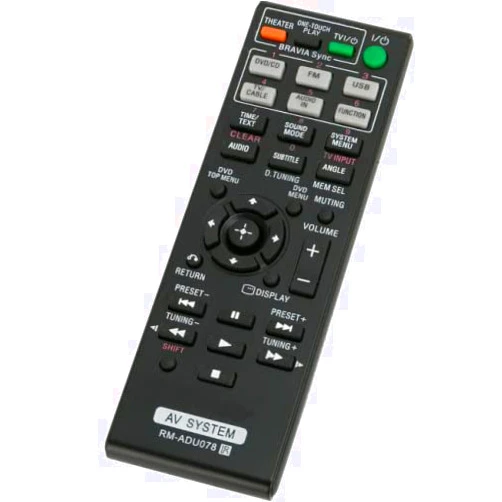 WTTHAI RM-ADU078 Replace Remote Control Compatible with Sony Home Theater System DAV-DZ170 DAV-DZ171 DAV-DZ175 HBD-DZ170 DAVDZ170 DAVDZ171 DAVDZ175 HBDDZ170
