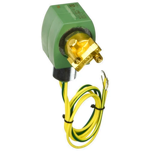 ASCO 8262H014-24/DC Brass Body Direct Acting General Service Solenoid Valve, 1/8