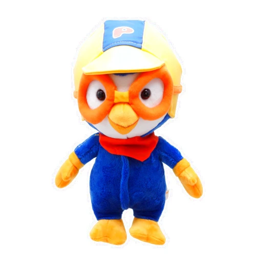 Pororo Toys Pororo Plush Doll - Toys for Toddlers Birthday for Boys & Girls Suitable for All Ages Toy Figure 1 Year+ (Big Pororo)