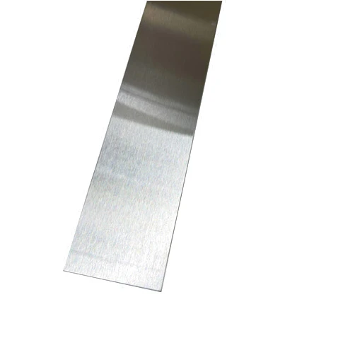 Epic QT 304 Brushed Stainless Steel Finishing Sheet Metal Gap Filler Trim Strip, 20ga (3 inches x 36 inches ), Silver