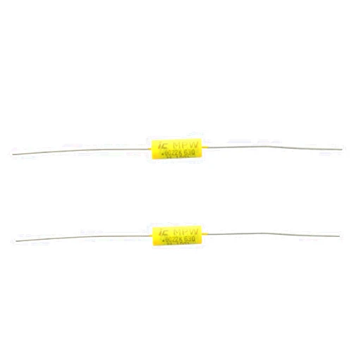 Illinois Capacitor Illinois Axial MPW Series Polypropylene Capacitor.002uf @ 630VDC, Pkg. of 2