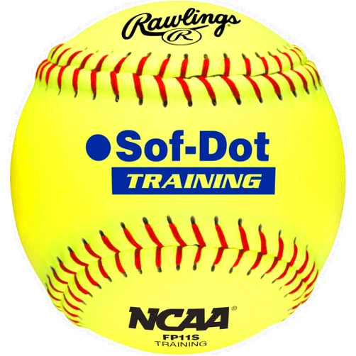 Rawlings | NCAA Soft Poly-Core Fastpitch Training Softballs | 11