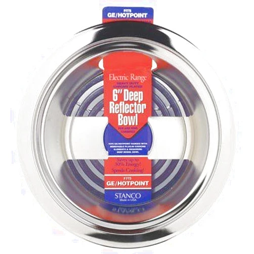 Stanco Steel Reflector Bowl 6 in. W