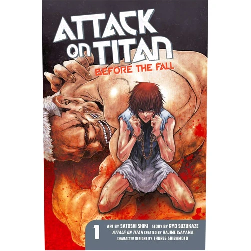 Ryo Suzukaze,Hajime Isayama,Satoshi Shiki Attack on Titan: Before the Fall 1