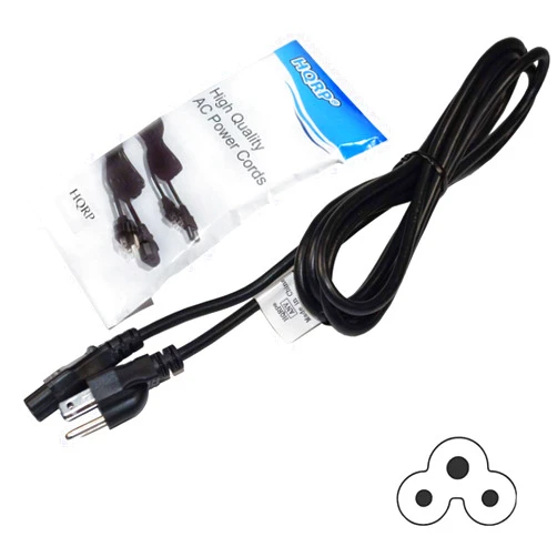 HQRP AC Power Cord Compatible with Casio XJ- S47 XJ-350 XJ-360 XJ-450 XJ-460 XJ-560 XJ-SC215 XJ-S68 XJ-SC210 Projector Mains Cable