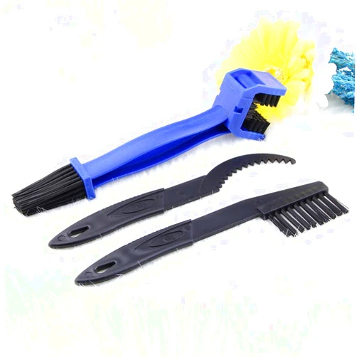 Bike Chain cleaner tool Motorcycle & Bike Chain Cleaner Tool Set – Bicycle Chain Gears Maintenance Cleaning Brush Kit for All Type Chain Gears（3 Kinds）
