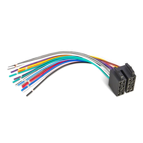 RED WOLF Radio Stereo ISO Wire Harness Female Adapter Connector Replacement for 1996-2002 Volkswagen, 1998-2005 Audi, Mercedes-Benz, Porsche Select Aftermarket CD Player Receiver NAV Mount