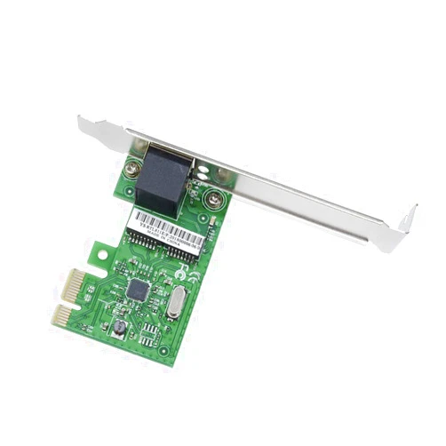KOOBOOK 1Pcs Gigabit Ethernet LAN PCI-E Exrpess Network Card Desktop Controller Adapter 10/100/1000M