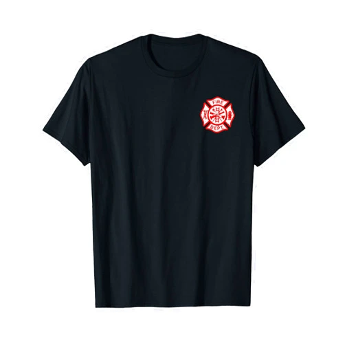 BoredKoalas Wildland Firefighter Shirts Gifts Fire Dept Logo Hero Halloween Firefighter Fireman Men Kids T-Shirt