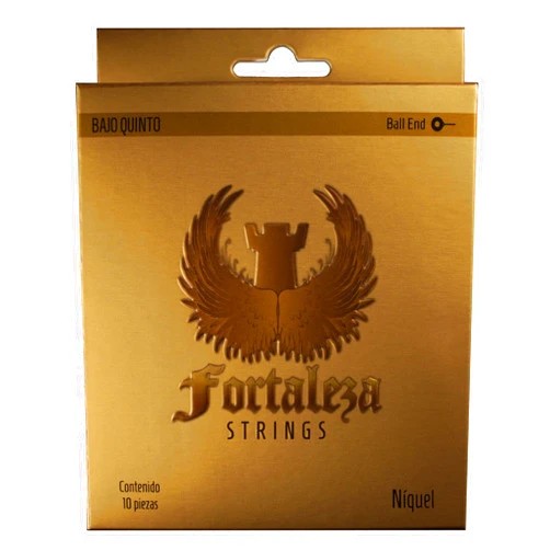FORTALEZA STRINGS Cuerdas Bajo Quinto - Fortaleza Strings - Nickel (BALL END)